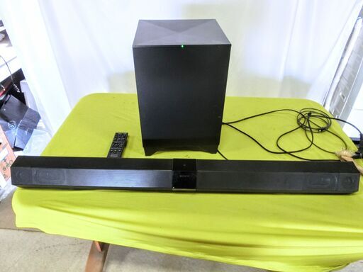 SONY アクティブスピーカー＆サブウーファー SA-WCT660 SA-CT660音響機材 ホームシアターシステム 2013年製