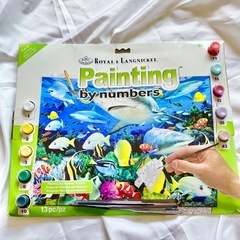 【未使用】Painting by numbers 水彩画キット ...