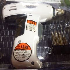 （管理A-4)コード式ミニ電動ドライバー未使用品の画像