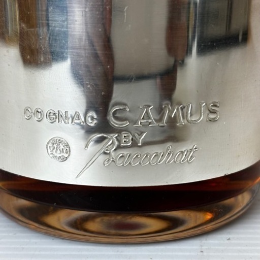 s0913608 未開封 CAMUS カミュ シルバートップ Baccarat バカラ COGNAC コニャック 希少 箱付き 替え栓