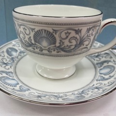 【愛品館江戸川店】ウエッジウッド ドルフィンペアカップ&ソーサーID:102-027518-007の画像