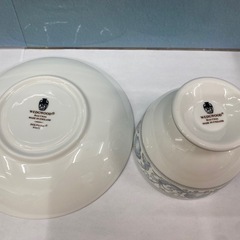 【愛品館江戸川店】ウエッジウッド ドルフィンペアカップ&ソーサーID:102-027518-007の画像