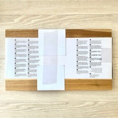 IKEA まな板　木　未使用の画像