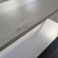 飾り棚 約W80×D30×H84cm キズ・汚れ・はがれ・シミ多数あり 側面ネジ穴あり 24I 北5の画像