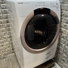 【美品】大阪送料無料★3か月保障付き★洗濯機★2022年★シャープ★7g★ES-S7G-NL★S-347