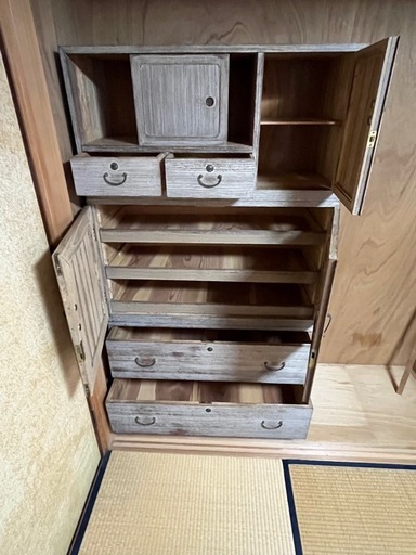 大幅値引　早期引取の方更に値引可 アンティーク桐ダンス.桐箪笥