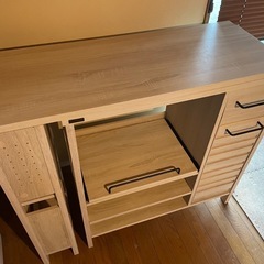 収納家具　キッチンカウンター
