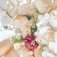 結婚式ブーケ💐花束、造花、前撮り、後撮り、結婚式準備、ウェディングフォト、wedding、ブライダルの画像