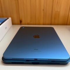 【早い者勝ち】iPad 10.9インチ WiFi 64GB ブルー　第10世代　美品　2024年6月購入品の画像