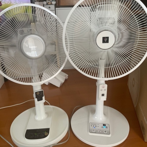 扇風機　アイリスオーヤマ\u0026シャープ