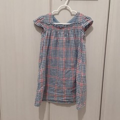 BRANSHES チェックワンピースの画像