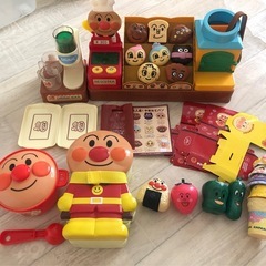 アンパンマンパン工場+アンパンマンお弁当セット+アンパンマンおし...