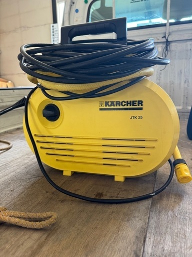 【決まりました】ケルヒャー 高圧洗浄機 動作品