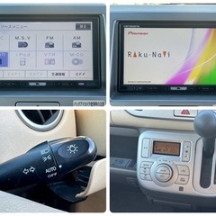 車検R8.9迄 フルセグTV ナビ　MRワゴンの画像