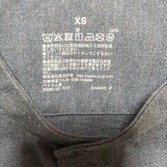メンズXSサイズ　無印良品スタンドカラーシャツ　女性にもおすすめの画像