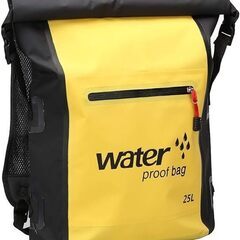 【防災グッズにも】V.for.M防水バッグ２５Ｌ軽量の画像