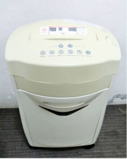 コクヨS&T　マルチシュレッダー　KPS-M55X　動作良好　最大細断枚数15枚　CD・DVD・フロッピーディスク細断可能　KOKUYO　オーム電機