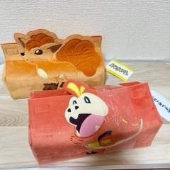 ホゲータ　ロコン　ポケモン　カバー　ティッシュカバー　ティッシュ...