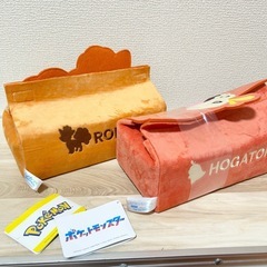 ホゲータ　ロコン　ポケモン　カバー　ティッシュカバー　ティッシュ　ティッシュ箱　ポケットモンスターの画像
