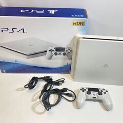 本日限定値下げ中PS4本体 CUH-2100A 500GB ホワイト 動作品 箱入り コントローラー付 プレイステーション4 美品 PLAYSTATION4の画像