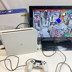 本日限定値下げ中PS4本体 CUH-2100A 500GB ホワ...