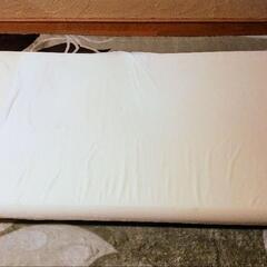高反発ウレタン 長座布団／お昼寝マット◆65×115cm カバー未使用 ブラウン 定価4,700円の画像