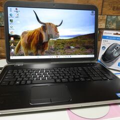 超美品！限定1台◇ゲーミングノートPC◇最新windows11搭載◇快適！高速起動&webカメラ付き◇年賀状作成OK◇爆速新品SSD+高性能core i5+GT650M◇DELL inspiron 7720/メモリ8GB/office/無線LAN/17.3型ワイド/N003