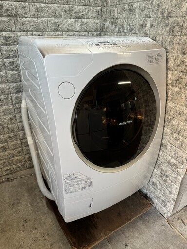 【美品】大阪送料無料★3か月保障付き★洗濯機★2015年★東芝★9kg★TW-Z96A2MR-W★S-412