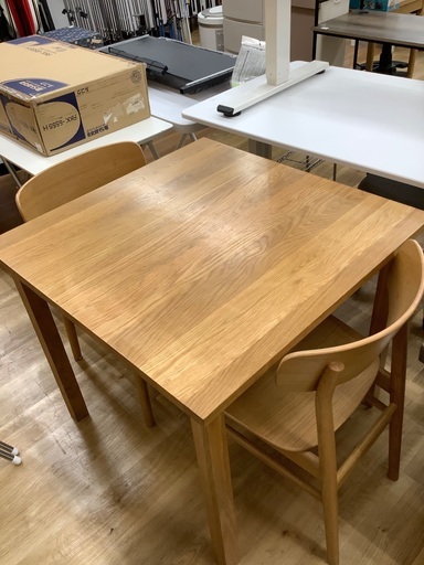 [トレジャーファクトリー大宮店] 無印良品　ダイニング3点セットをご紹介します！