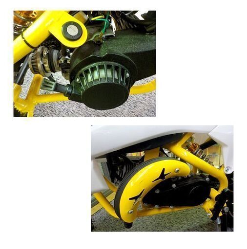 オフロード MINI バイク 公道走行 50cc 2スト ポケバイ 2スト リコイル