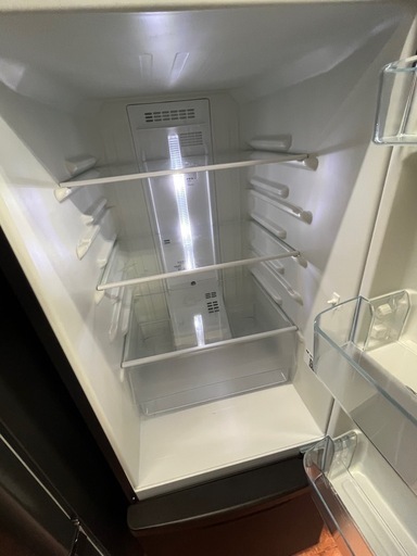 No.D0202panasonic冷蔵庫21年168L 2ドア右開き　下冷凍