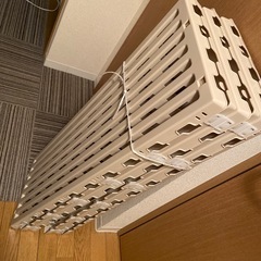 折りたたみすのこベッドの画像