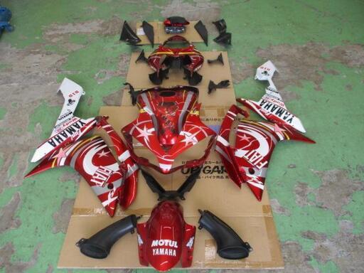 【バイクパーツ】YZF-R1 社外外装25点ｾｯﾄ