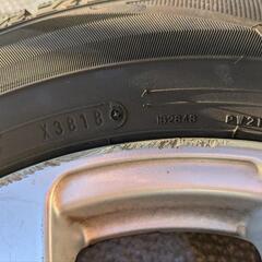 15インチ　中古スタッドレスタイヤアルミホイール4本セットの画像