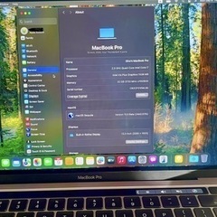 macbook pro 13.3inch 2020model 1TBの画像