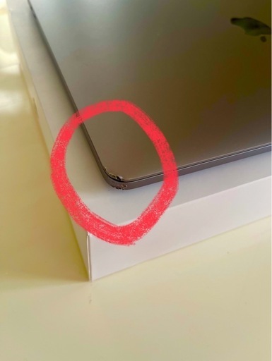 ノートパソコン macbook pro 13.3inch 2020model 1TB