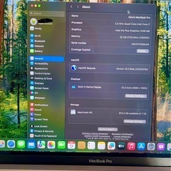 macbook pro 13.3inch 2020model 1TBの画像
