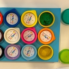 みんなでたのしい! こむぎねんど セット 12色の画像
