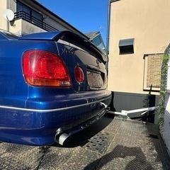 JZS161 アリスト V300 2JZ-GTE 黒革内装の画像