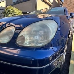 JZS161 アリスト V300 2JZ-GTE 黒革内装の画像