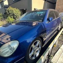 JZS161 アリスト V300 2JZ-GTE 黒革内装