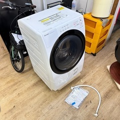▲⭐️激安価格⭐️SHARP シャープ ES-S7H-WR 洗濯機 7kg 2023年製 乾燥機能付き 全自動 ホワイト 省エネ デジタル LED表示 大容量