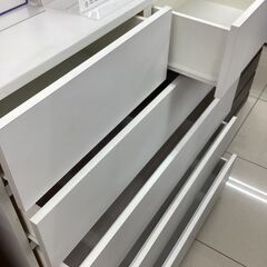 5段チェスト　ホワイトの画像