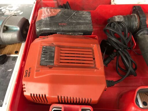 ✨ヒルティ　中古　TE6-A36-AVR　ハンマドリル　ﾊﾞｯﾃﾘｰ×2　充電器✨うるま市田場✨