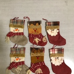 クリスマス　靴下（6つ）
