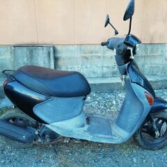 スズキ、レッツ４　不動車、部品取り、べーすに。