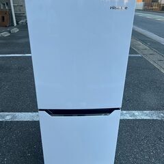 冷蔵庫 ハイセンス HR-D1302 130L 2019年キッチン家電 れいぞうこ【安心の3ヶ月保証★送料に設置込】?自社配送時?代引き可?※現金、クレジット、スマホ決済対応※