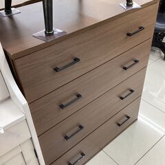4段チェスト　ニトリ　ナチュラル　使用感大