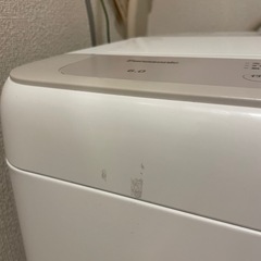 Panasonic 洗濯機【使用期間1年未満】の画像