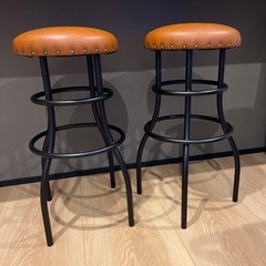 受け渡し予定者様決定しました。美品　カウンターチェアー　2脚セットの画像